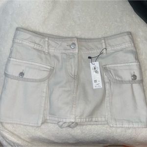 NWT Garage Mini Cargo Skort